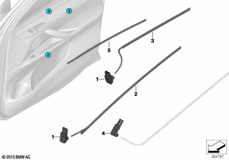 LED Modul / Lichtleiter Türe