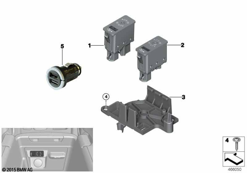 USB/AUX-IN Anschluss