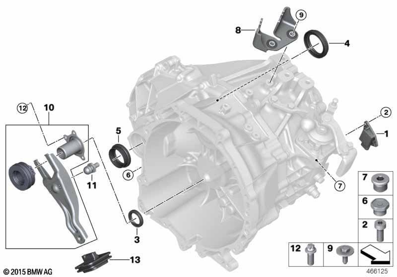 Getriebeeinzelteile GS6-60DA