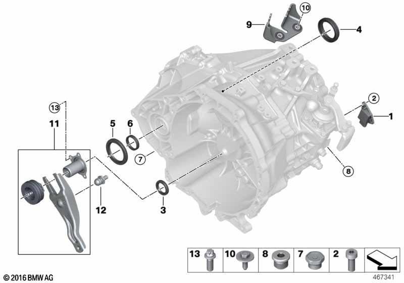 Getriebeeinzelteile GS60X60BA