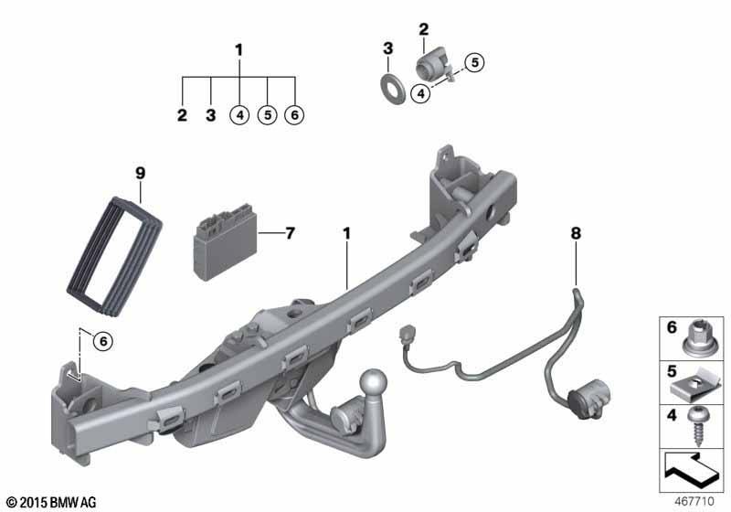 Anhängerkupplung elektrisch schwenkbar