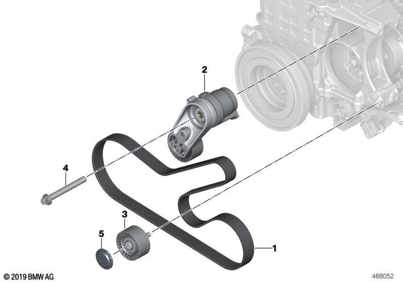 Riementrieb Generator/Klima