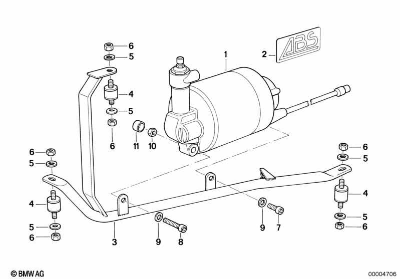 Antiblockiersystem Druckmodulator