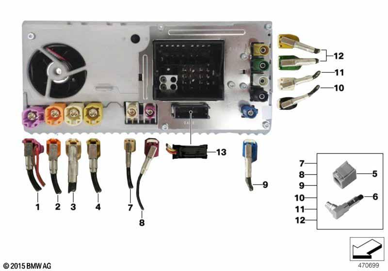 Rep.- Kabelbaumsortiment Head Unit High