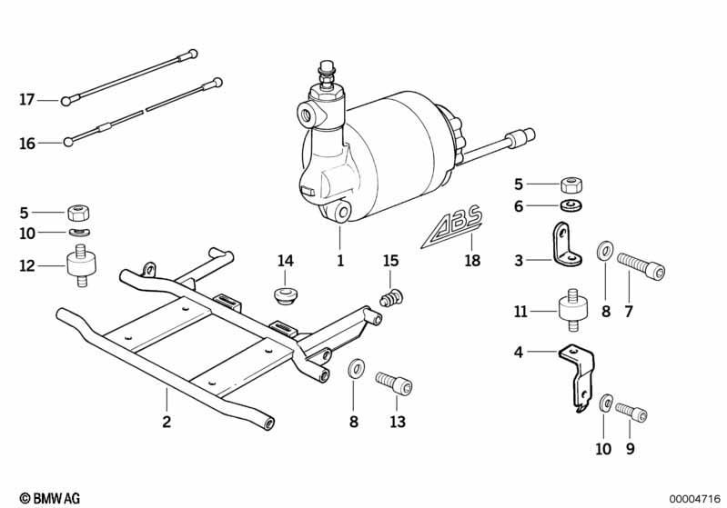 Druckmodulator ABS I