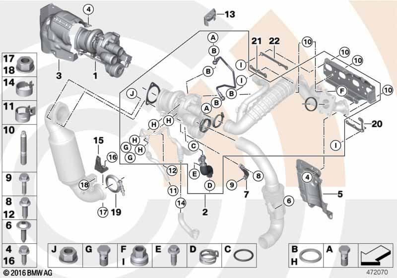 Abgasturbolader und Anbausatz Value Part