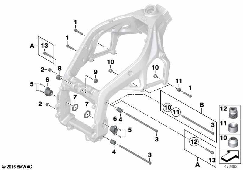 Motoraufhängung-Schwingendrehpunkt