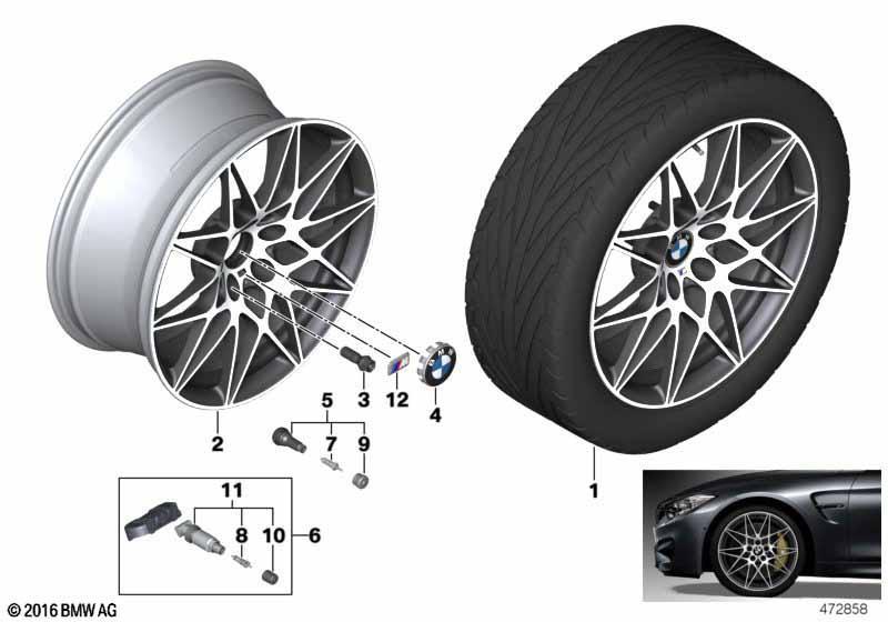 BMW LM Rad Sternspeiche 666M - 20"