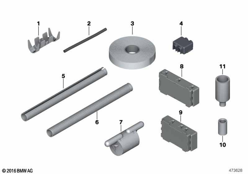 Diverse Einzelteile Kabelbaumreparatur