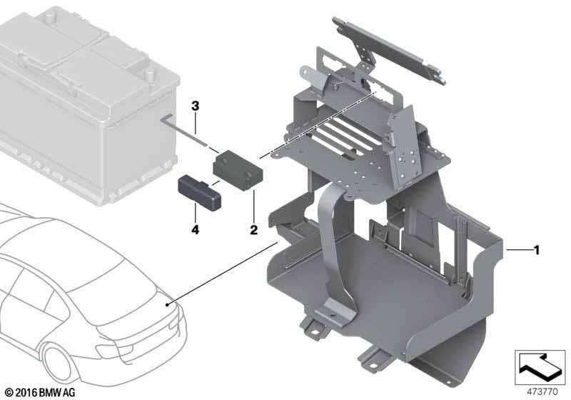 Batterieträger