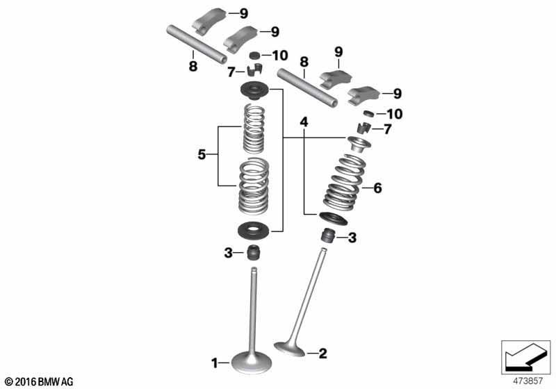 Ventilsteuerung-Einlass-/Auslassventil