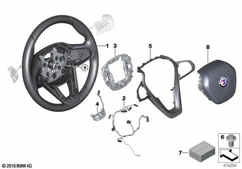 Sportlenkrad Airbag Multif./ Paddles