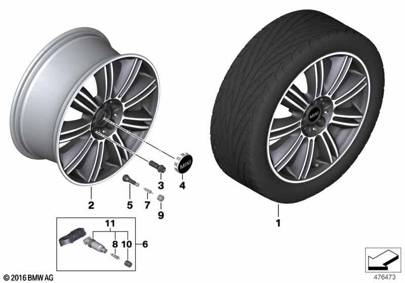 MINI LM Rad Yours Masterpiece 524 - 18"