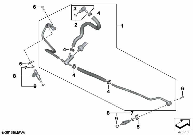 Kraftstoffverteiler/Druckregler