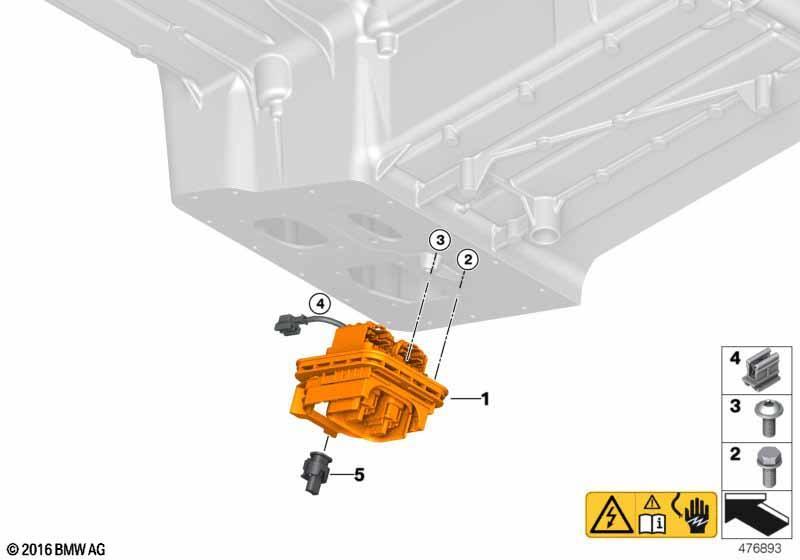 Hochvolt-Batterie Stecker