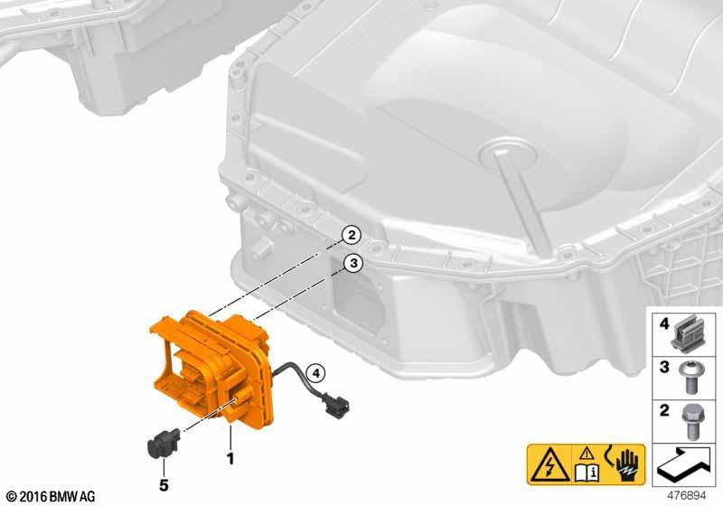 Hochvolt-Batterie Stecker