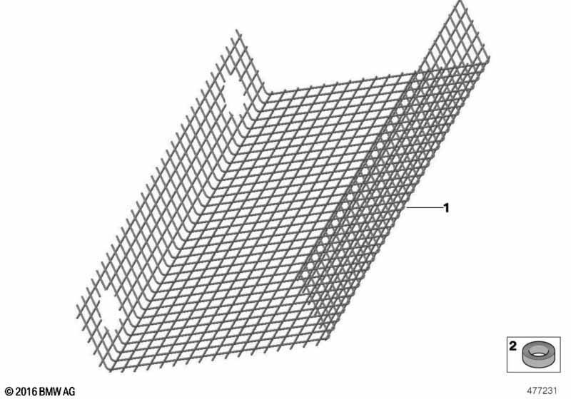 Schutzgitter Hinterachskühler