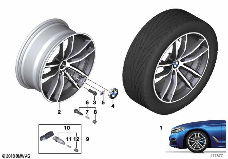 BMW LM Rad Doppelspeiche 662M - 18"