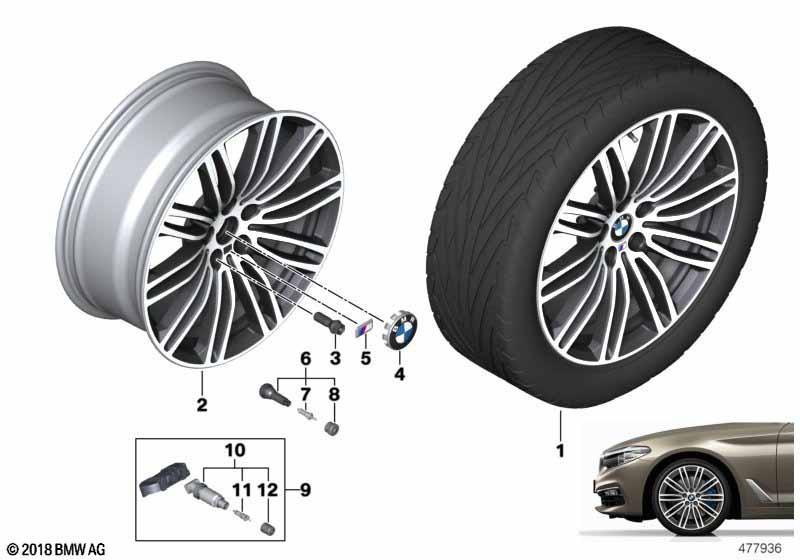 BMW LM Rad Doppelspeiche 664M - 19"