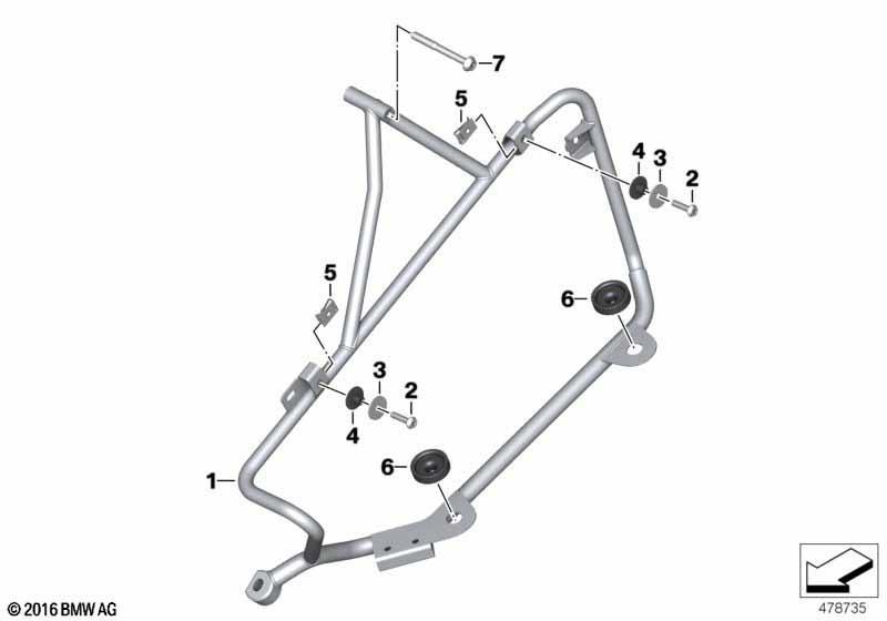 Kofferhalter Behörde