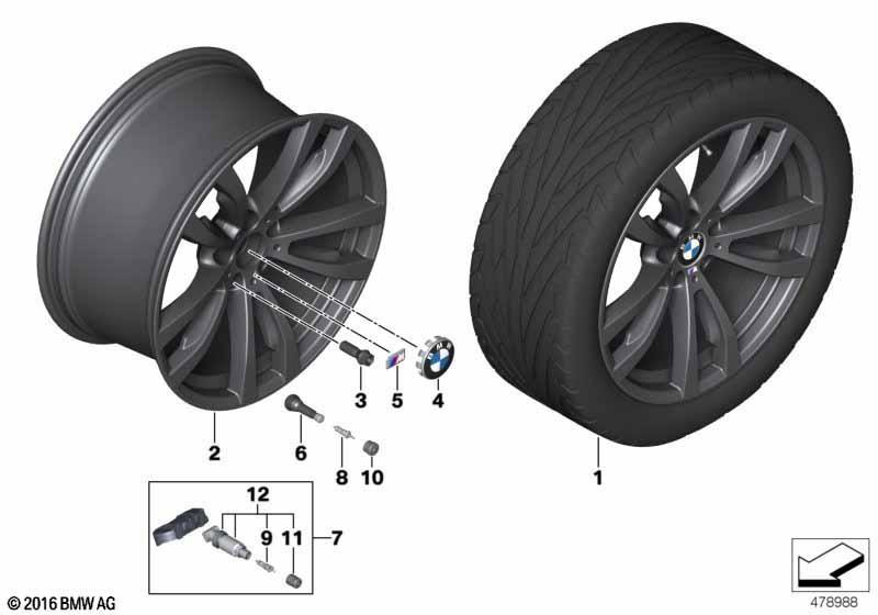 BMW LM Rad M Doppelspeiche 469 - 20"