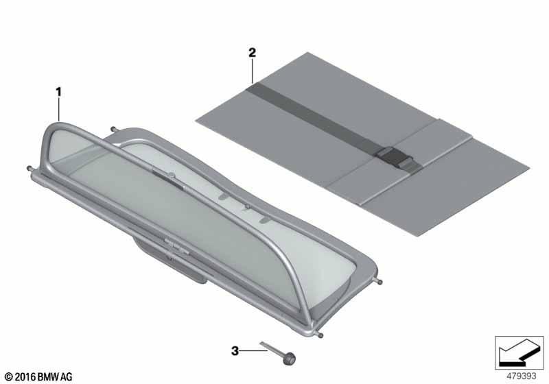 Verdeck Windschutz