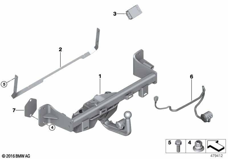 Anhängerkupplung elektrisch schwenkbar