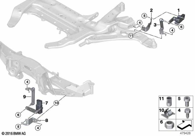 Sensor Leuchtweitenregulierung