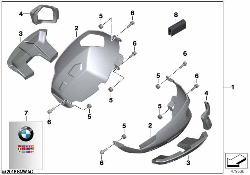 Zylinderkopfhaubenschutz Aluminium