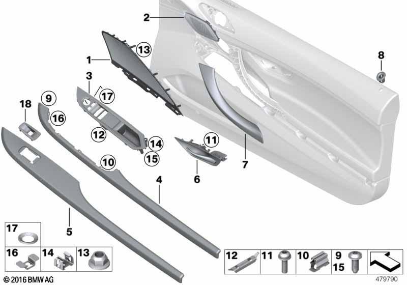 Anbauteile Türverkleidung