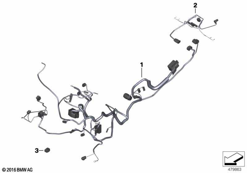 Hauptkabelbaum / Kabelbaum Heckteil