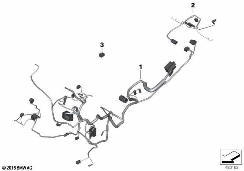 Hauptkabelbaum / Kabelbaum Heckteil