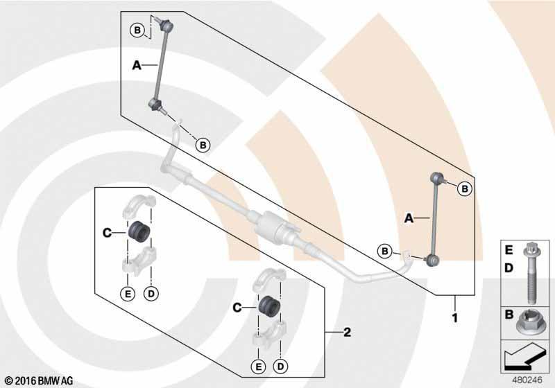 Reparatursätze Stabilisator vorn