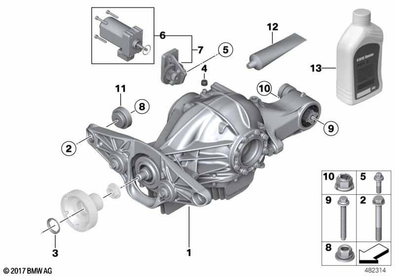 Hinterachsgetriebe M-Fzg