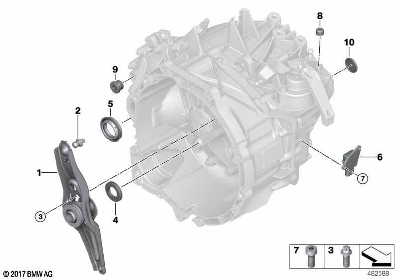 Getriebeeinzelteile GS6-58BG