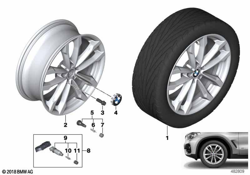 BMW LM Rad V-Speiche 691 - 19"