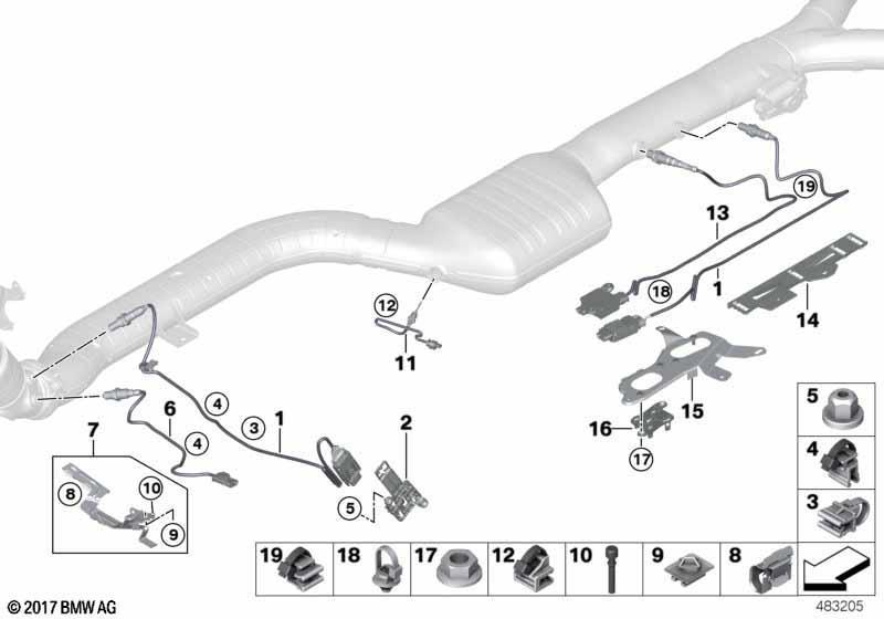 Abgassensorik / Sonde NOX / SCR