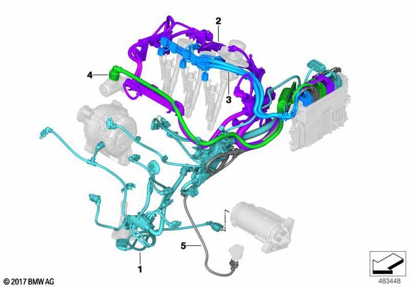 Kabelbaum Motor