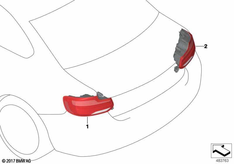 Nachrüstsatz Heckleuchten Facelift