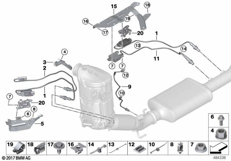 Abgassensorik / Sonde NOX / SCR