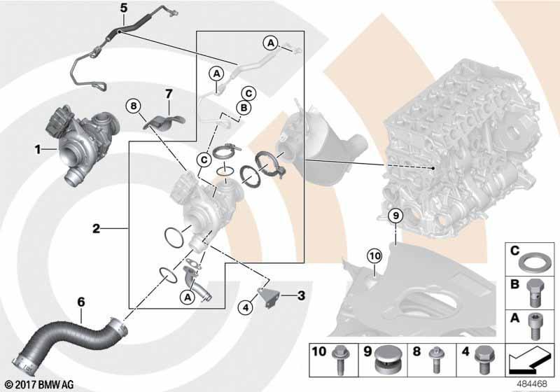 Abgasturbolader und Anbausatz Value Part