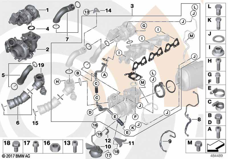 Abgasturbolader und Anbausatz Value Part