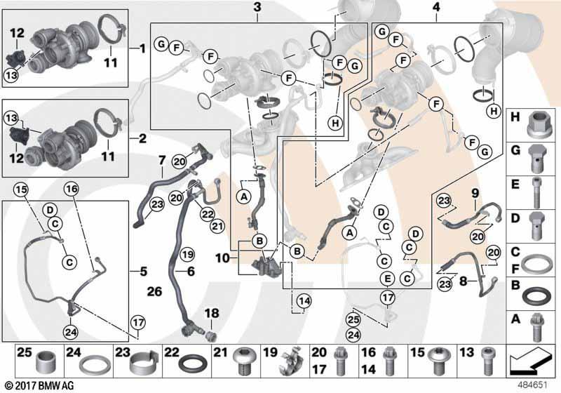 Abgasturbolader und Anbausatz Value Part