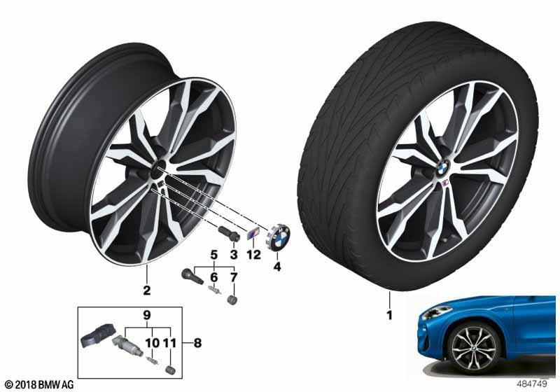 BMW LM Rad M Doppelspeiche 716M - 20"