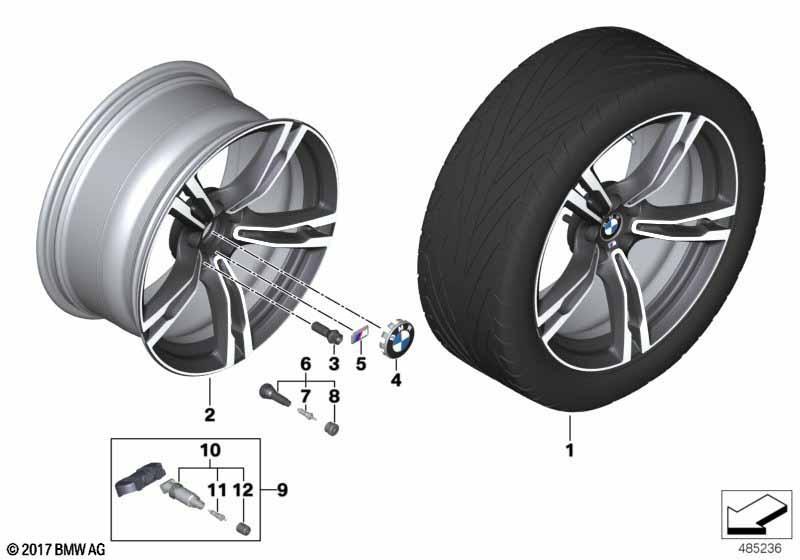 BMW LM Rad M Doppelspeiche 705M - 19"