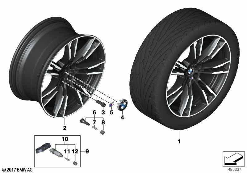 BMW LM Rad M Doppelspeiche 706M - 20"