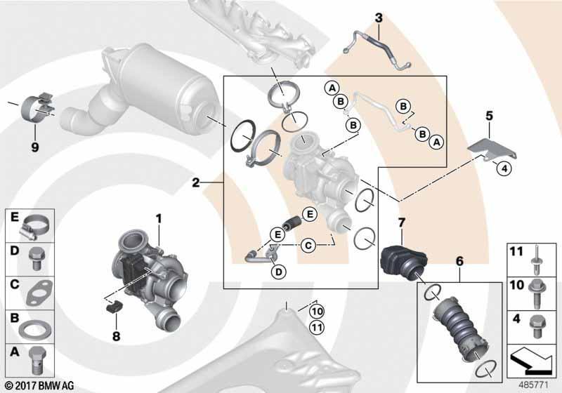 Abgasturbolader und Anbausatz Value Part