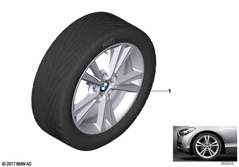 BMW LM Rad Doppelspeiche 385 - 18"