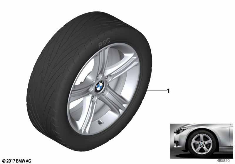 BMW LM Rad Sternspeiche 393 - 17"