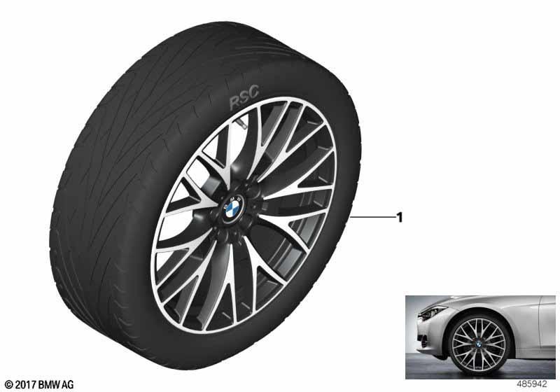 BMW LM Rad Kreuzspeiche 404 - 20""